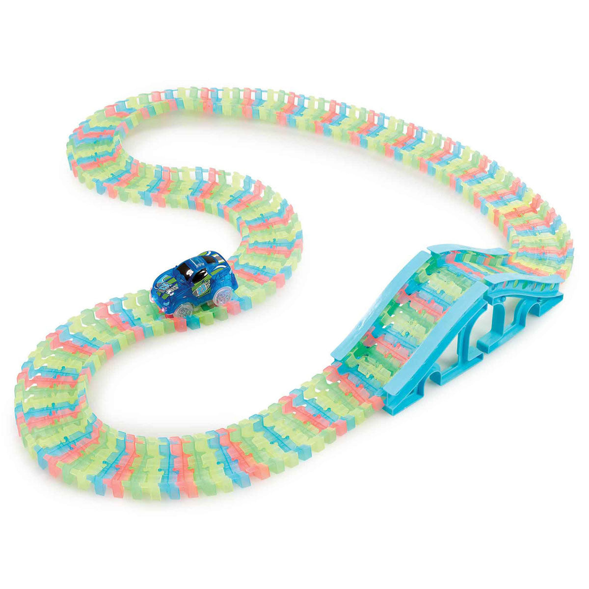 Totally Tracks Glow Starter Race Track (160pcs)