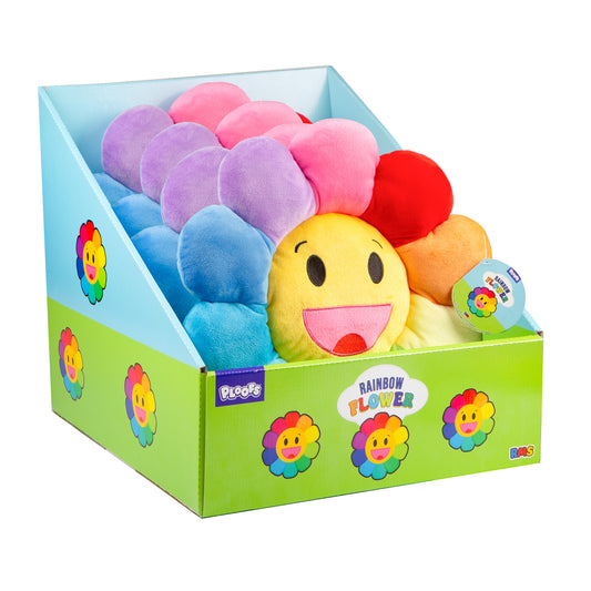 Ploofs Rainbow Flower 35Cm Soft Toy