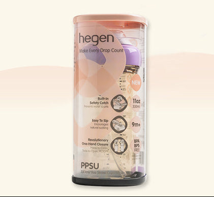 Hegen PCTO 330ml/11oz Straw Cup PPSU Purple