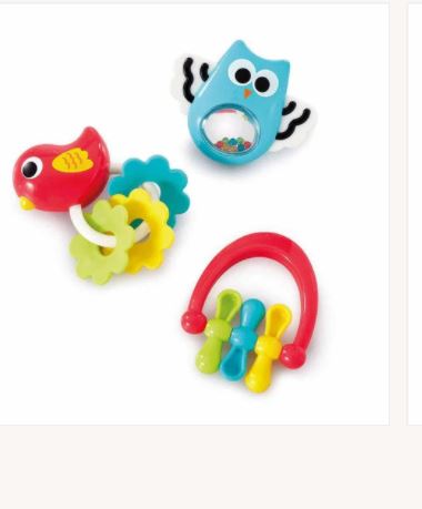 Early Learning Centre My First Rattle Set - Chick & Owl
