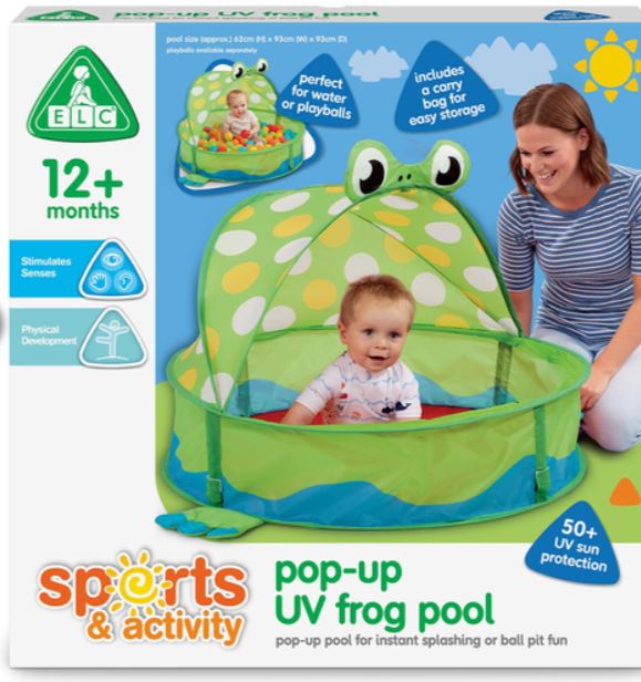 Early Learning Centre Pop-Up Uv Frog Pool