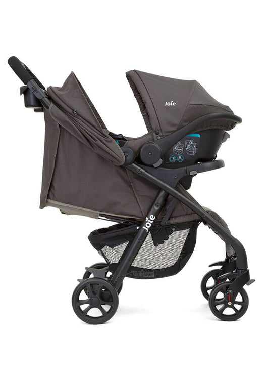 Joie Muze Lx Travel System W/Juva Dark Pewter