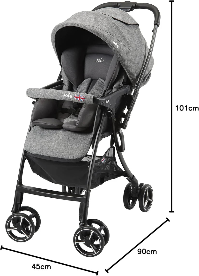 Joie Sma Baggi 4Wd Stroller Chromium