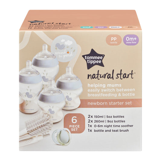 Natural Start Pp Bottle Newborn Boy Set