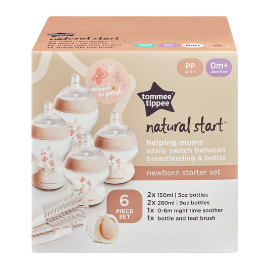 Natural Start Pp Bottle Newborn  Girl Set