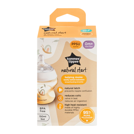 Natural Start Decor Ppsu Bottle 150Ml W/M Teat