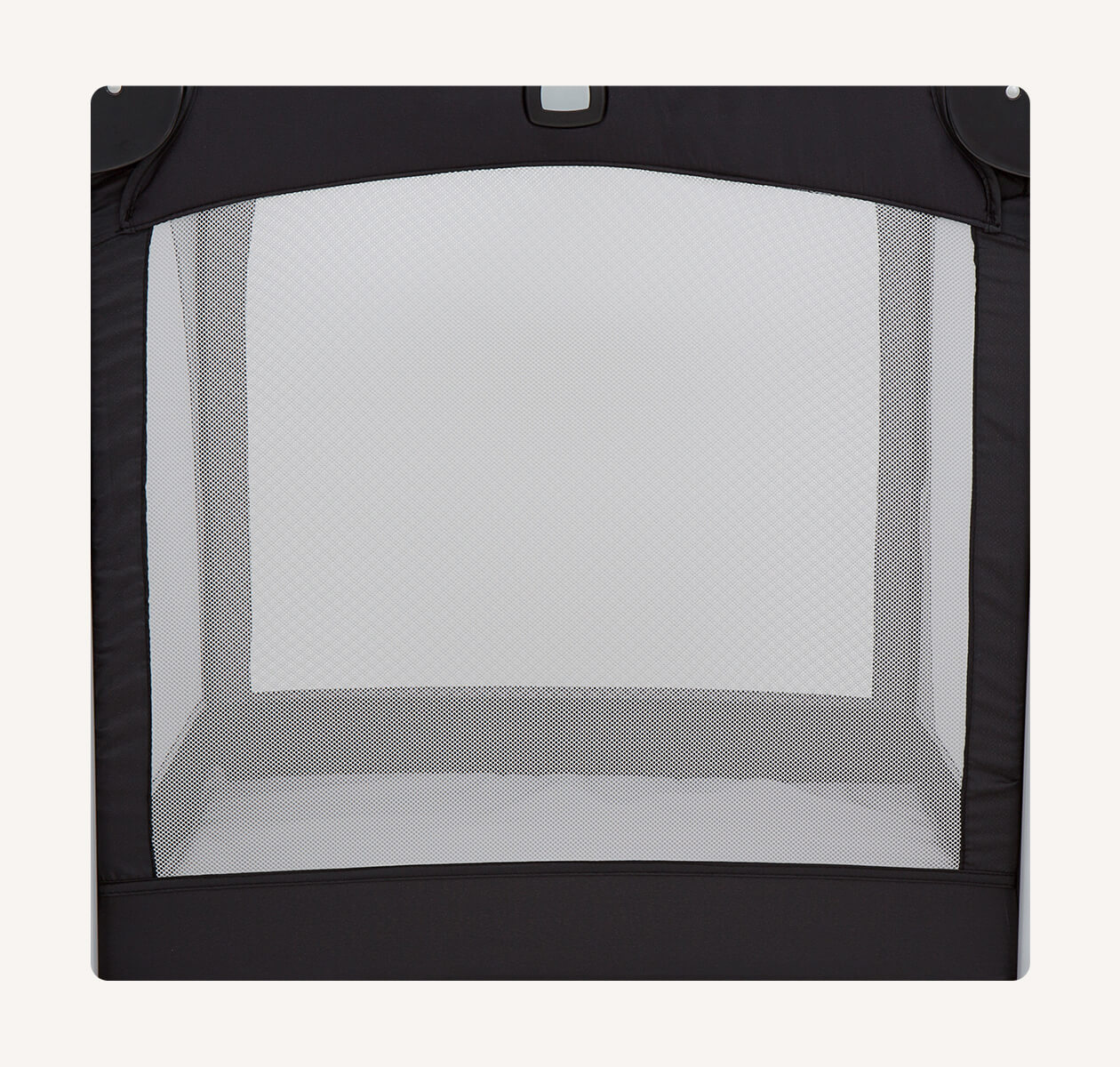Joie Allura Travel Cot W/Bassinet Black Ink