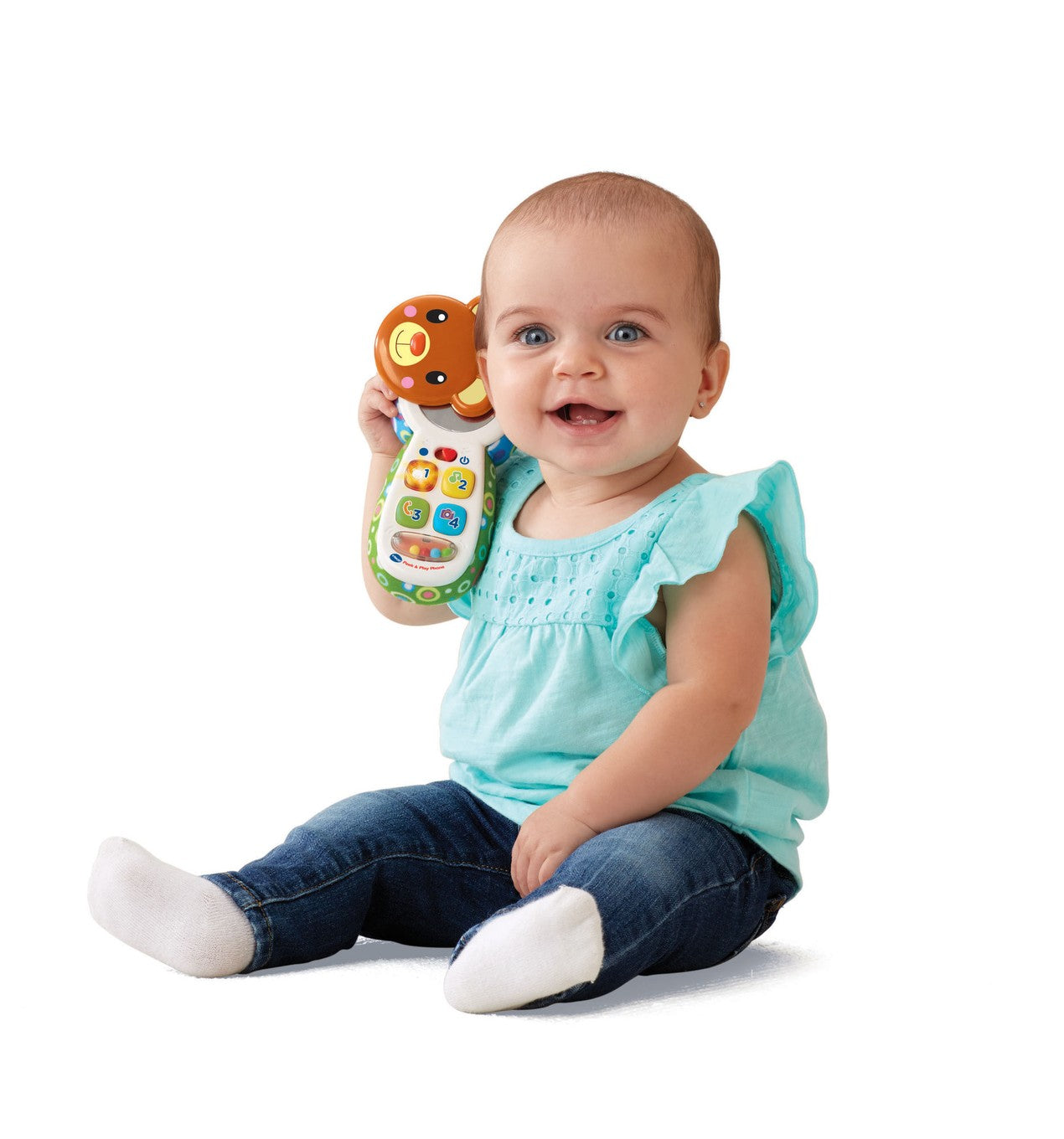 Vtech Peek & Play Phone-Blue