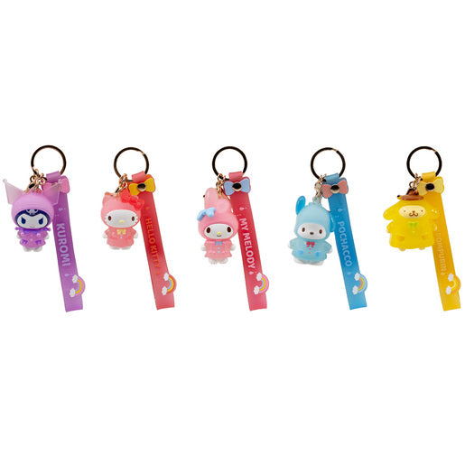 Yume Hello Kitty And Friends Raincoat Keyring