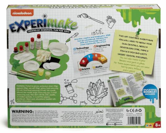 Nickelodeon Experimake Colourful Crystal