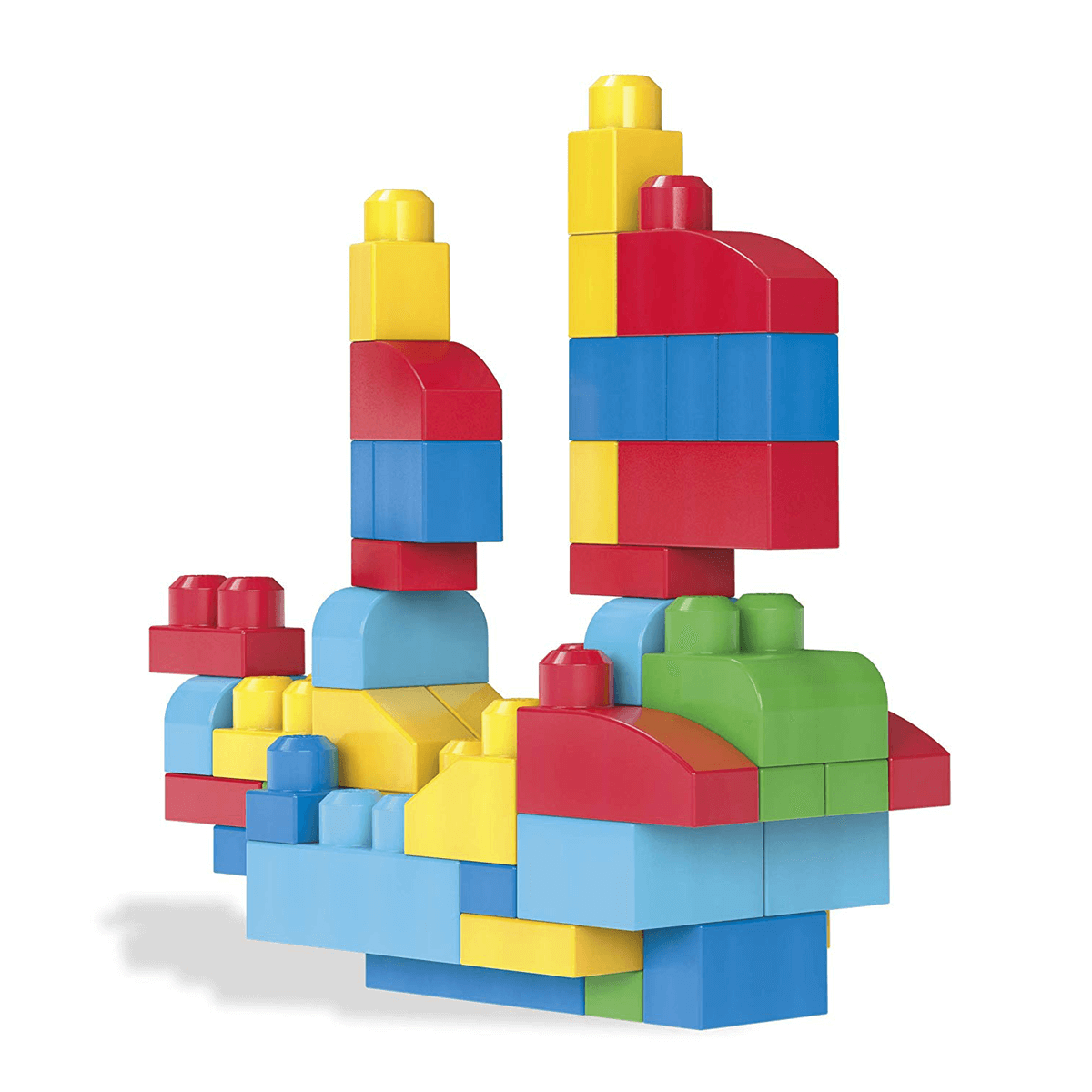 Mega Bloks First Builders Big Building Bag 60Pc Blue