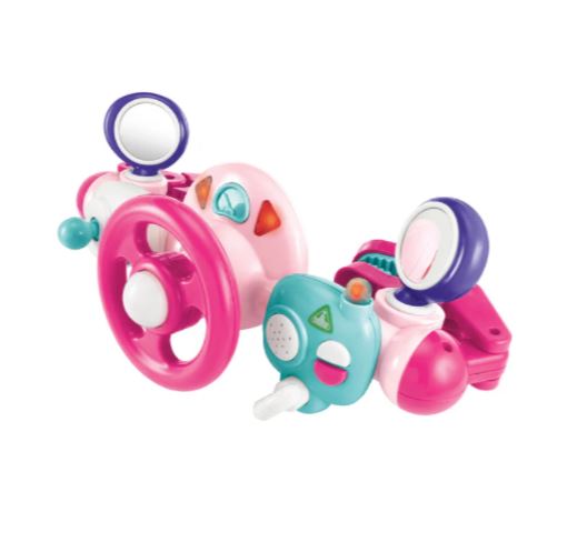 Early Learning Centre Little Senses Lights & Sounds Buggy Driver (Pink)