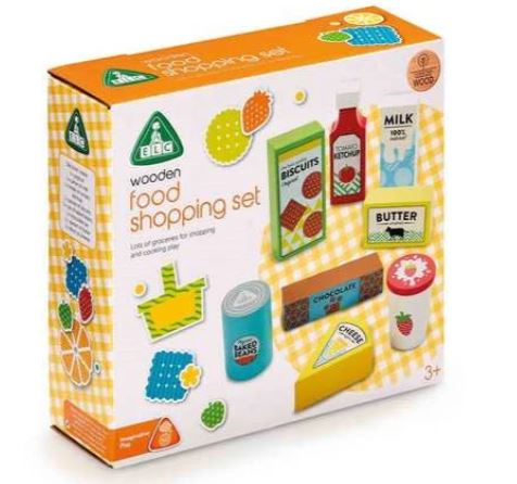Early Learning Centre Wooden Food Shopping Set