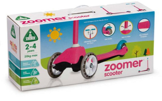 Early Learning Centre Outdoor Junior Zoomer Scooter 3-In-1 (Pink)