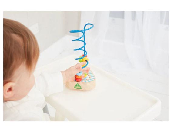 Early Learning Centre Wooden Highchair Bead Maze