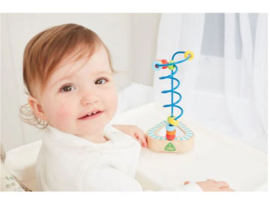 Early Learning Centre Wooden Highchair Bead Maze