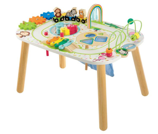 Early Learning Centre Wooden Activity Train Table