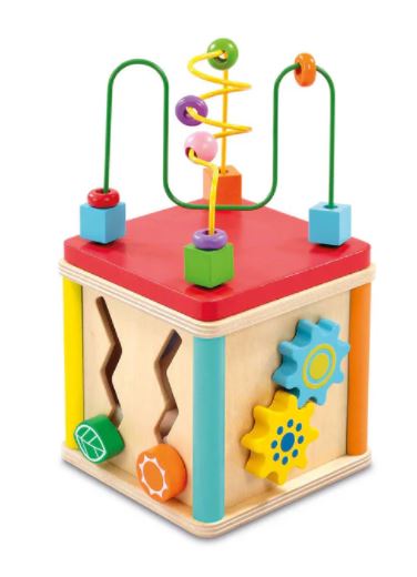 Woodlets 5 In 1 Activity Cube