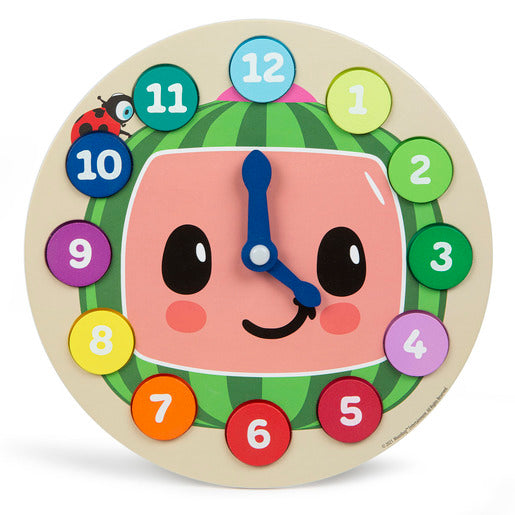 Cocomelon Wooden Learning Clock