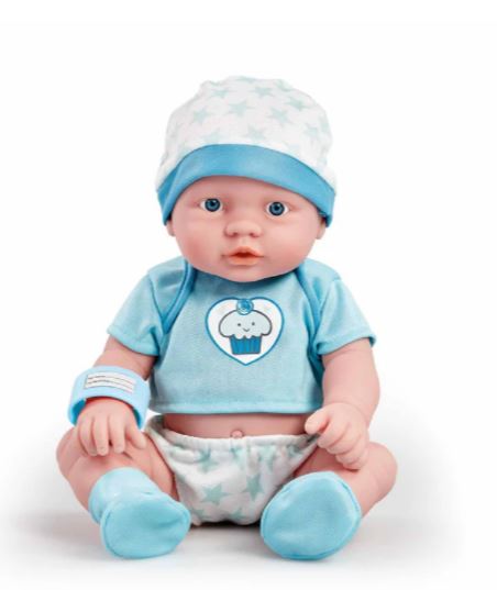 Early Learning Centre Cupcake New Born Baby James Doll
