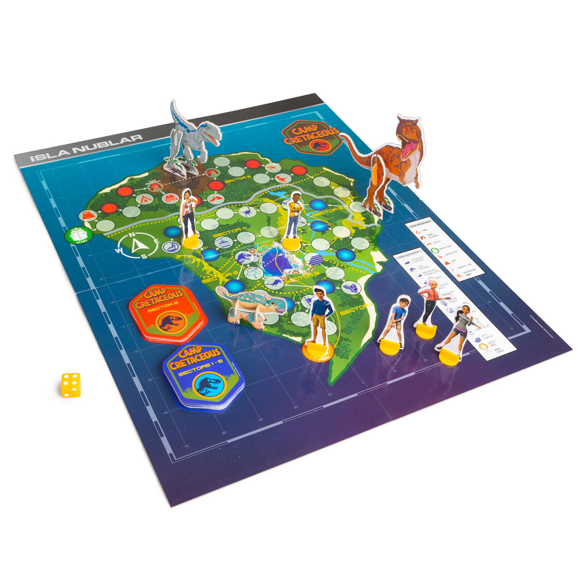 Jurassic World: Camp Cretaceous Board Game