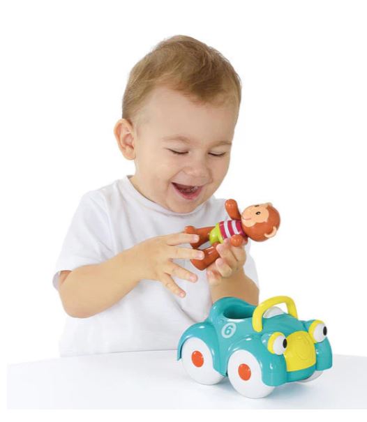 Early Learning Centre Monty Monkey And His Motor Car