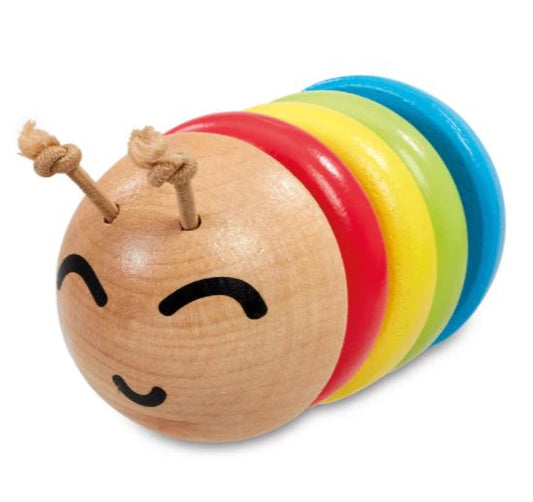 Early Learning Centre Wooden Caterpillar Rattle
