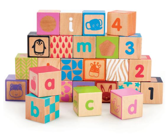 Early Learning Centre Wooden Alphabet Blocks V2