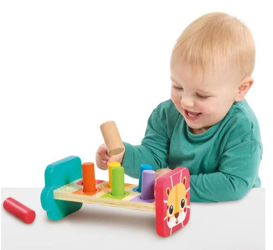 Early Learning Centre Wooden Hammer Bench Activity Toy V2