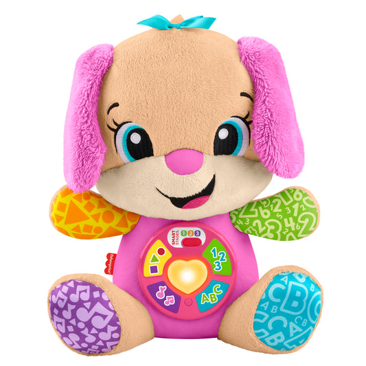Fisher-Price Laugh & Learn Pink Smart Stages Puppy Learning Toy