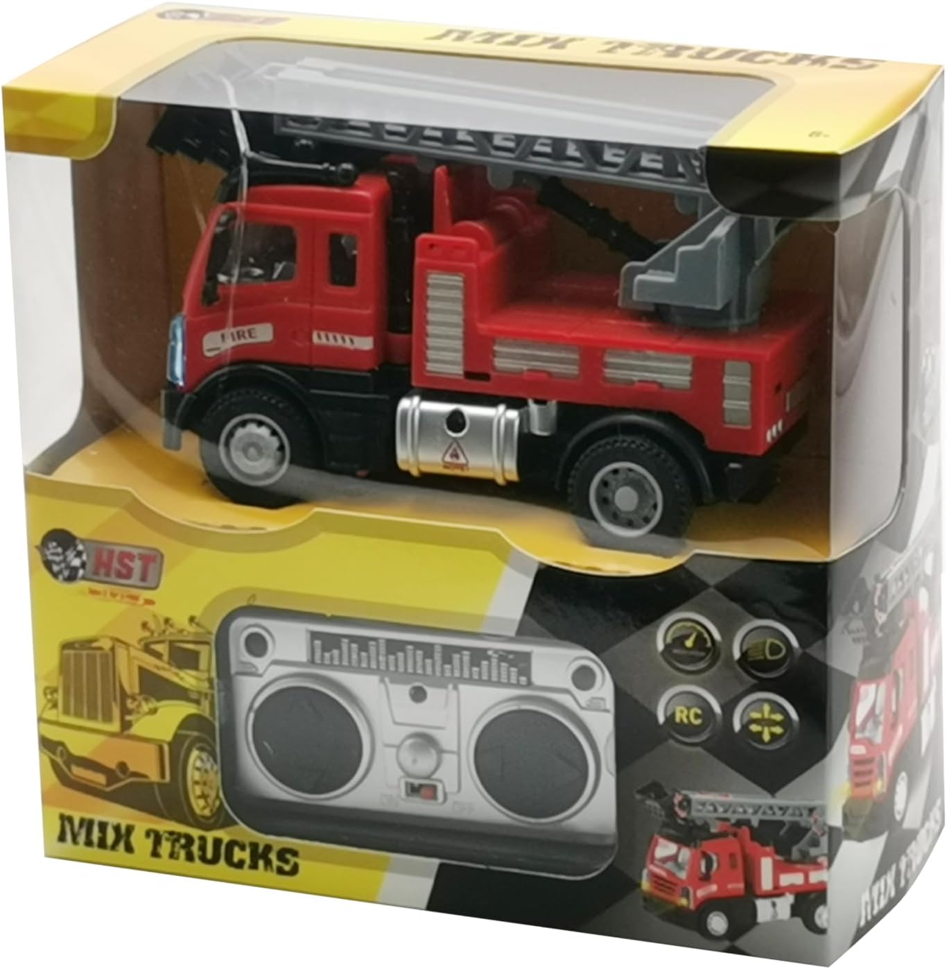 Remote Control 1:64 Fire Engine