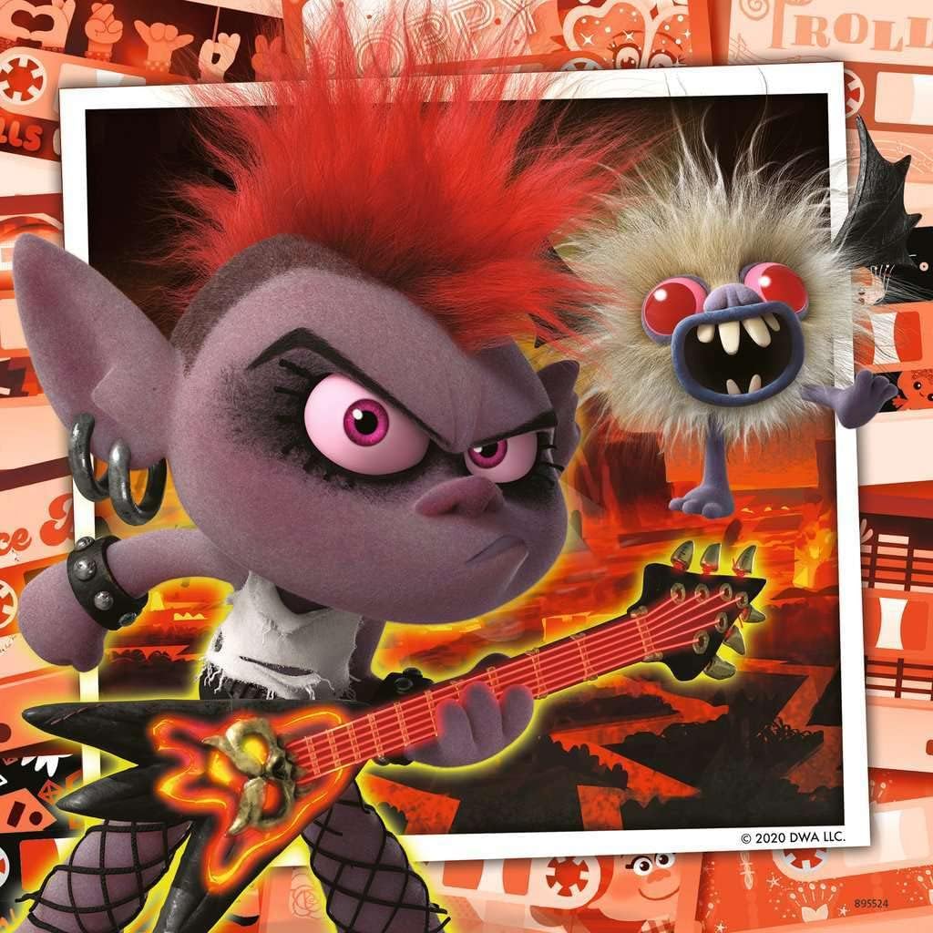 Trolls 2 World Tour 3X49 Piece Jigsaw