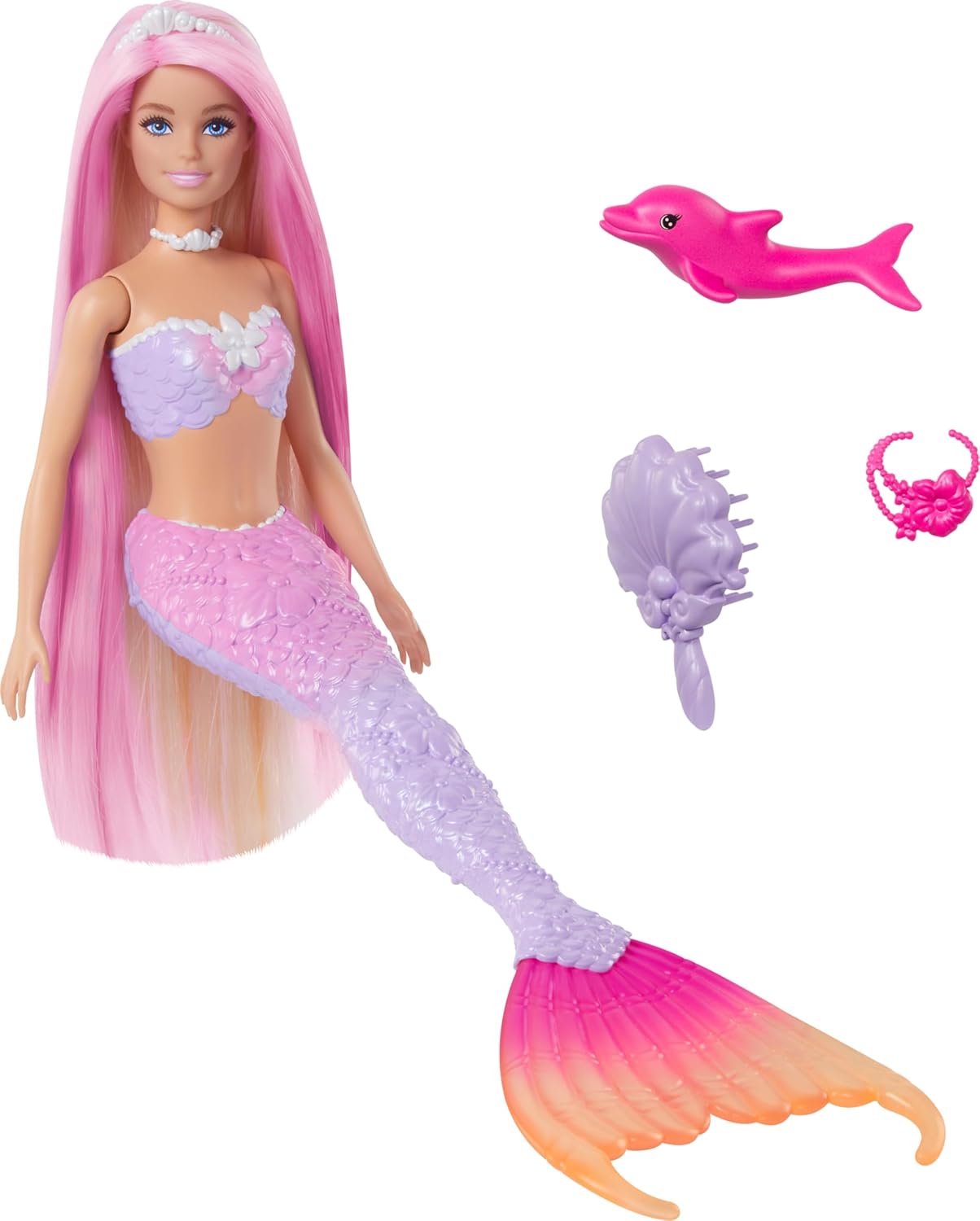 Barbie Malibu Mermaid Doll With Color Change Feature