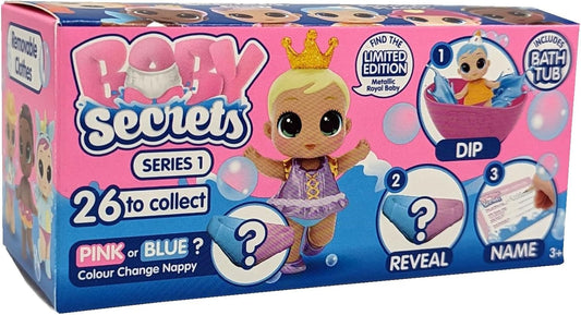 Baby Secrets Bathtime Surprise Colour Reveal Mystery Doll