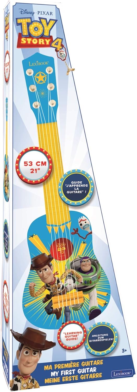 Lexibook Toy Story Woody & Buzz My First Guitar 53Cm Blue/Yellow