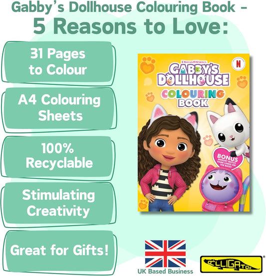 Gabby'S Dollhouse Colouring Book