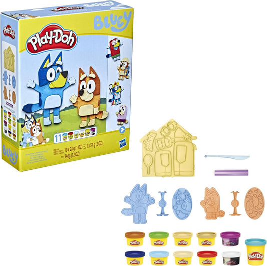 Play-Doh Bluey Make 'N Mash Costumes Playset
