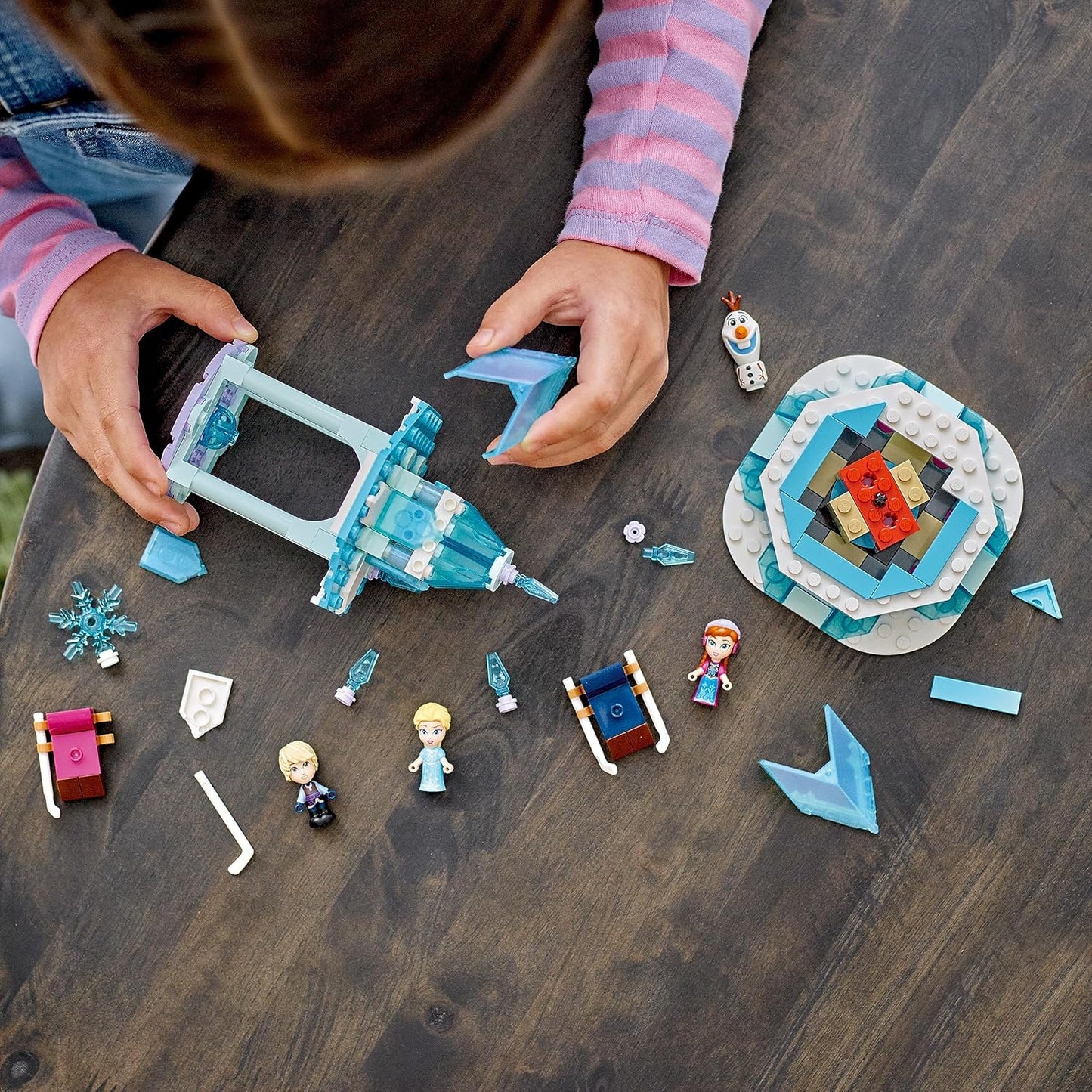 Lego Disney Anna And Elsa'S Magical Carousel