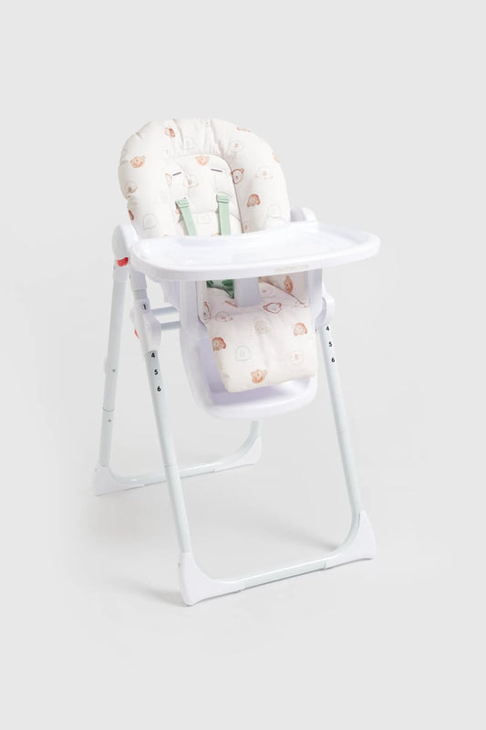Iria Stroller in Black Taupe with Lovable Bear Highchair