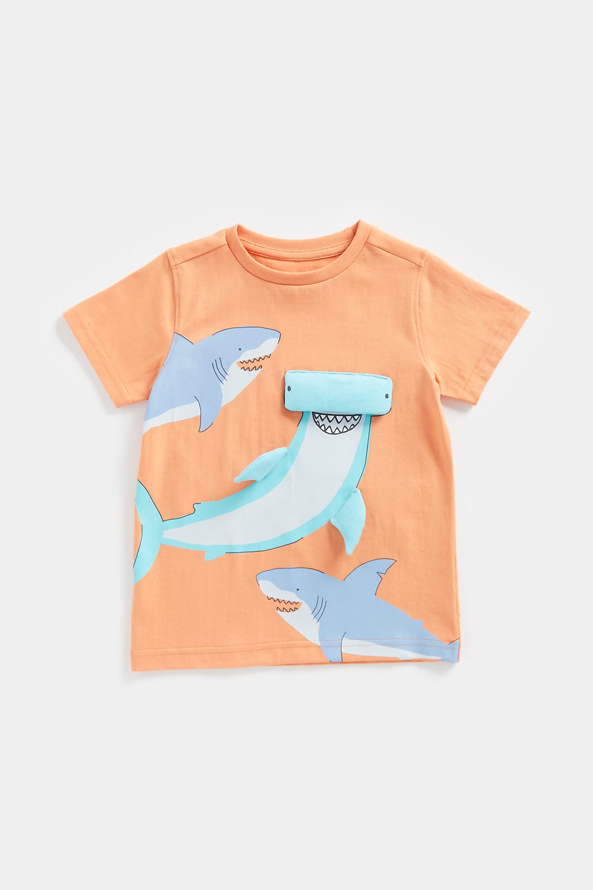 Mini Boys Vinte Lens Shark Graphic Tee