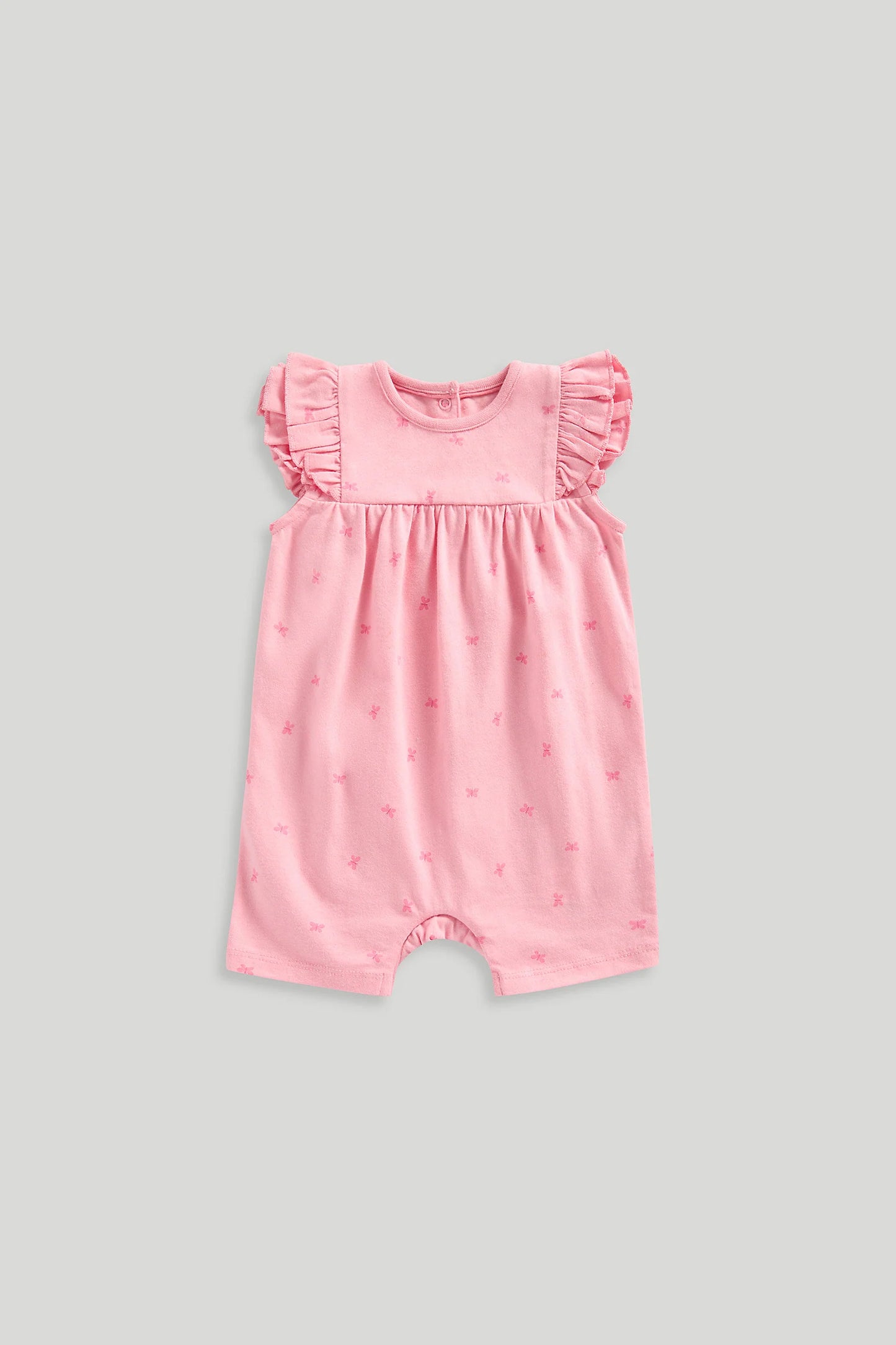 Newborn Girl Butterfly Romper