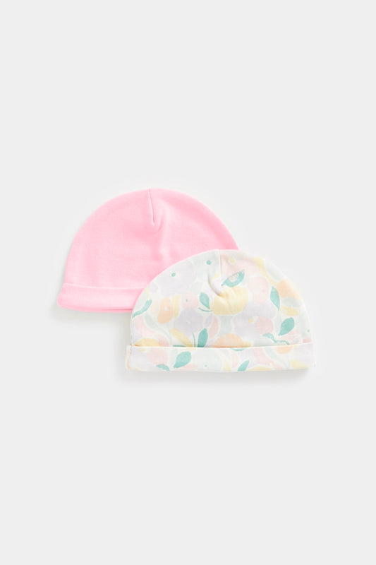 Newborn Girl Summer Sorbet  2Pk Hats