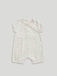 Newborn Girl Cherry Sweet Romper