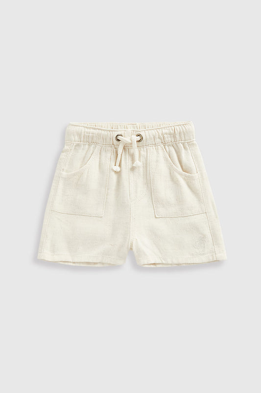 Mini Boy Junglemania Linen Blend Short