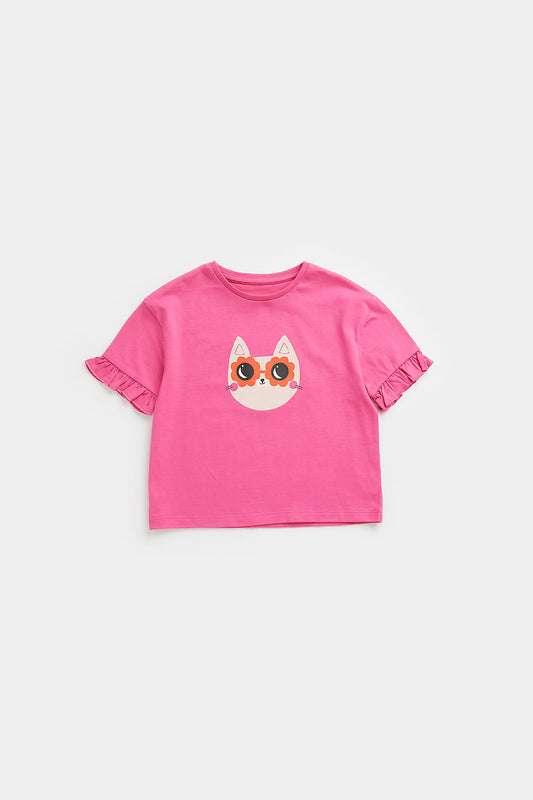 Pink Cat T-Shirt