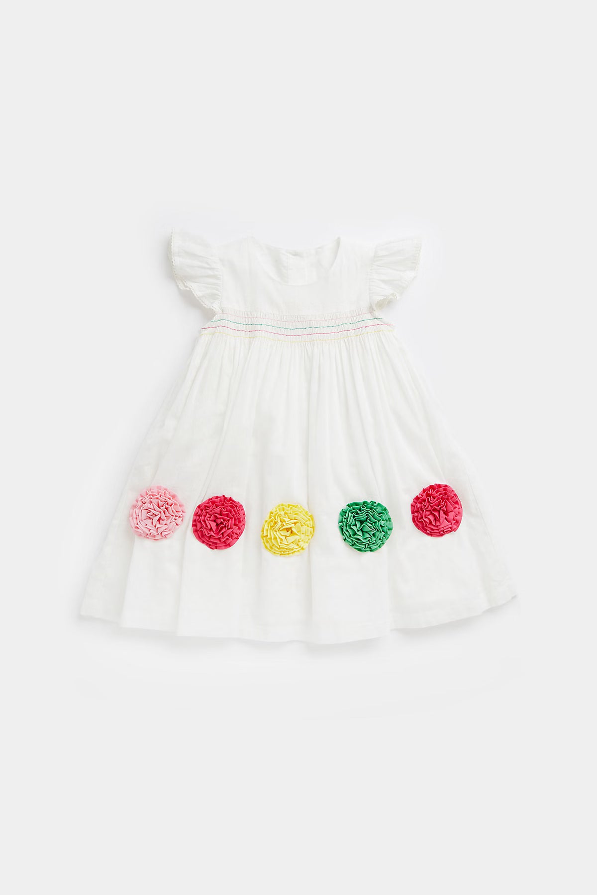White Ice Cream Dress