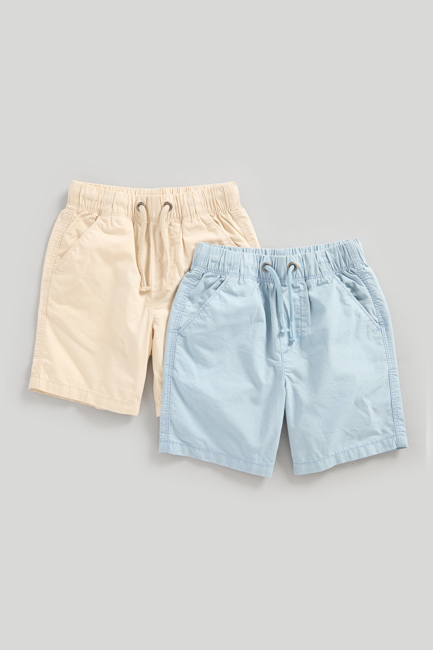 2 Pack Poplin Shorts