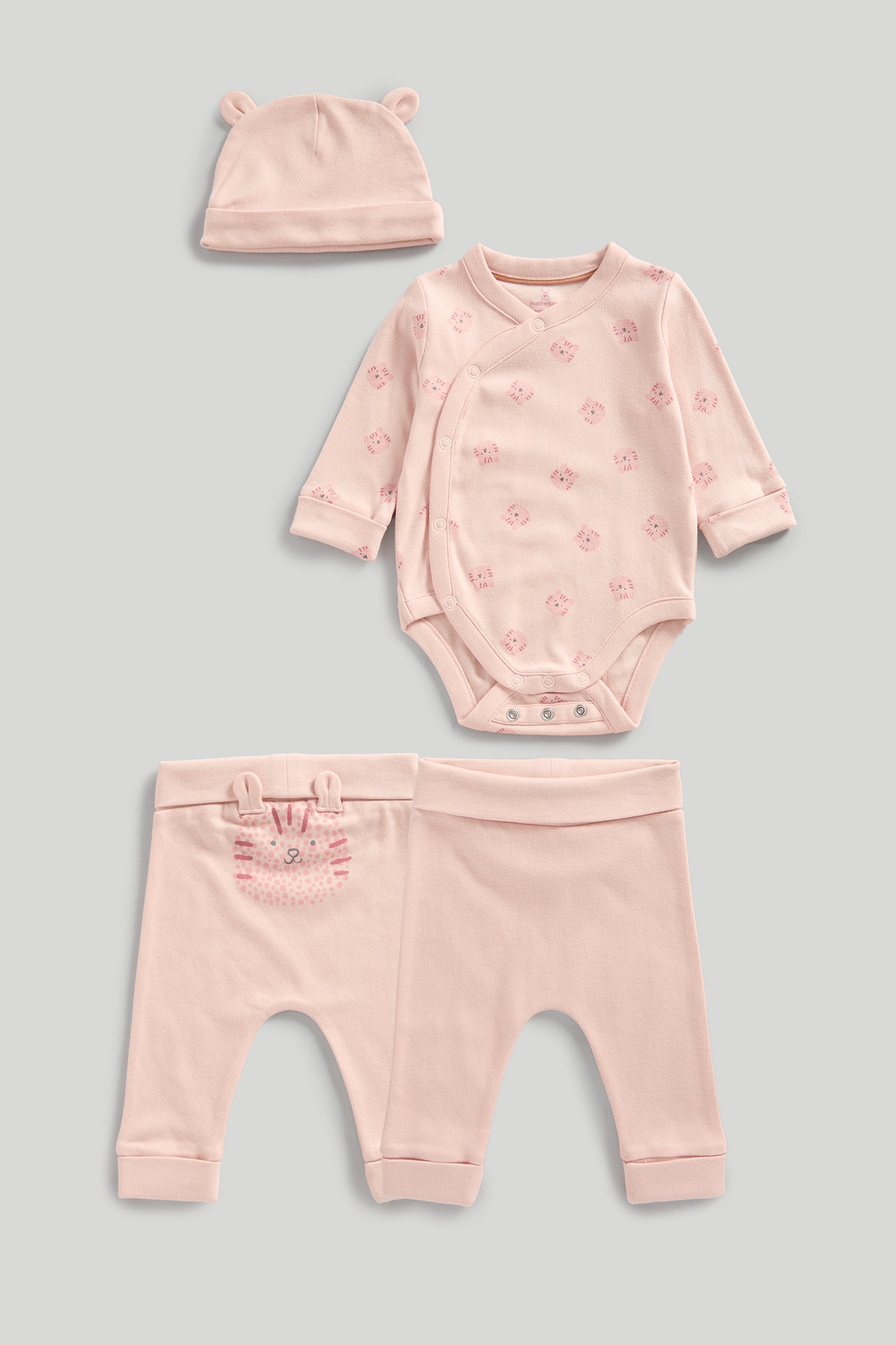 Pink Extendable 3-Piece Outfit