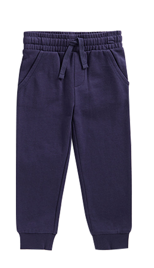 JB Single Jogger ( 12-18M to 9-10YEARS ) - Grey/Navy Blue/Black