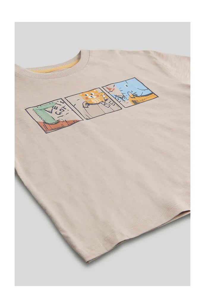 Tan Road Trip T-Shirt